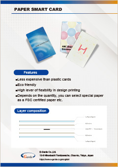 Smart paper card